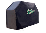 South Florida Bulls HBS Black Outdoor Heavy Duty Vinyl BBQ Grill Cover - Sporting Up