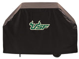 South Florida Bulls HBS Black Outdoor Heavy Duty Vinyl BBQ Grill Cover - Sporting Up