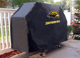Southern Miss Golden Eagles HBS Black Outdoor Heavy Duty Vinyl BBQ Grill Cover - Sporting Up