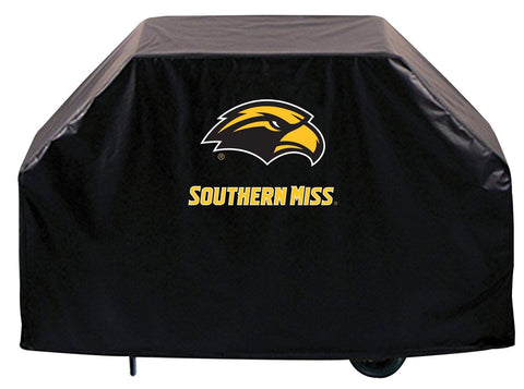 Shop Southern Miss Golden Eagles HBS Black Outdoor Heavy Duty Vinyl BBQ Grill Cover - Sporting Up