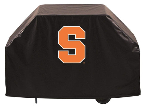 Shop Syracuse Orange HBS Black Outdoor Heavy Duty Breathable Vinyl BBQ Grill Cover - Sporting Up