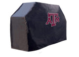 Texas A&M Aggies HBS Black Outdoor Heavy Duty Breathable Vinyl BBQ Grill Cover - Sporting Up