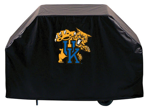 Kentucky Wildcats hbs chat noir extérieur lourd respirant vinyle barbecue couverture - arborant vers le haut