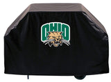 Ohio Bobcats HBS Black Outdoor Heavy Duty Breathable Vinyl BBQ Grill Cover - Sporting Up