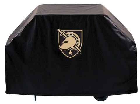 Army Black Knights HBS Black Outdoor Heavy Duty Breathable Vinyl BBQ Grill Cover - Sporting Up
