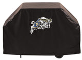 Navy Midshipmen HBS Black Outdoor Heavy Duty Breathable Vinyl BBQ Grill Cover - Sporting Up