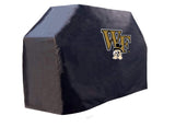 Wake forest demon diacons hbs black outdoor heavy duty vinyl bbq grillskydd - sporting up