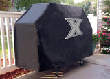 Xavier Musketeers HBS Black Outdoor Heavy Duty Breathable Vinyl BBQ Grill Cover - Sporting Up