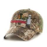 Chicago Blackhawks 2015 NHL Stanley Cup Champs Camo Trophy 47 Brand Adj Hat Cap - Sporting Up