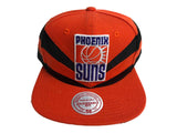 Phoenix Suns Mitchell & Ness Orange Structured Adj. Snapback Flat Bill Hat Cap - Sporting Up
