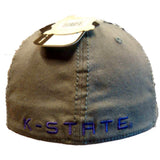 Kansas State Wildcats OC Sports Gray Legacy Flexfit Hat Cap (M/L) - Sporting Up