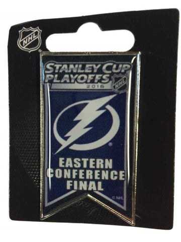 Shop Tampa Bay Lightning 2016 Eastern Conference Finals NHL Playoffs Metal Lapel Pin - Sporting Up