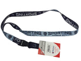 Sporting KC Kansas City MLS WinCraft Sports Two Toned Blue Buckle Lanyard - Sporting Up