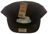 New York Knicks 47 Brand Gloman Black Adjustable Snapback Hat Cap - Sporting Up
