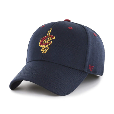 Boutique Cleveland Cavaliers 47 Brand Navy Kickoff Concurrent Stretch Fit Hat Cap - Sporting Up