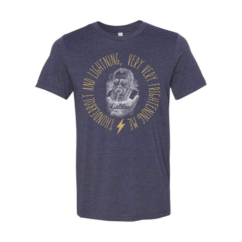 Shoppen Sie das Bohemian Rhapsody Galileo T-Shirt – Heather Midnight Navy – sportlich