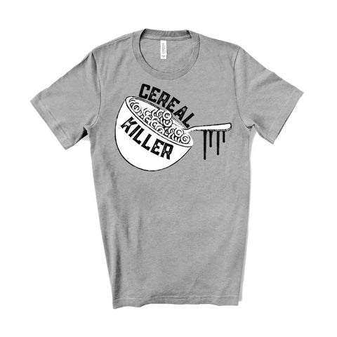 Cereal Killer T-Shirt – Athletic Heather – Sportlich
