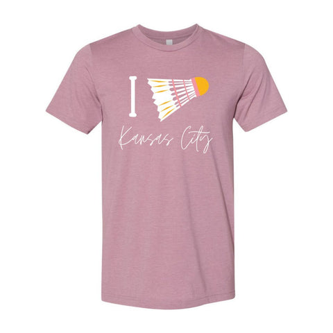 I Birdie (Love) Kansas City T-Shirt - Heather Orchid - Sporting Up