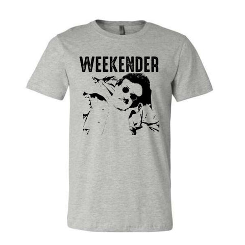 Shoppa Weekender Weekend på Bernies T-shirt - Athletic Heather - Sporting Up