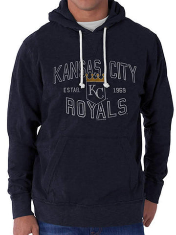 Achetez le sweat à capuche slugger bleu marine d'automne des Royals 47 de Kansas City - Sporting Up