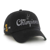 San Antonio Spurs 47 Brand Franchise 2014 NBA Champs Trophy Fitted Hat Cap - Sporting Up