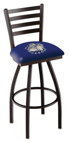 Magasinez Georgetown Hoyas HBS Chaise de siège de tabouret de bar pivotant haut à dossier en échelle - Sporting Up