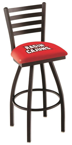 Louisiane-lafayette Ragin Cajuns hbs chaise de siège de tabouret de bar à dossier en échelle - faire du sport