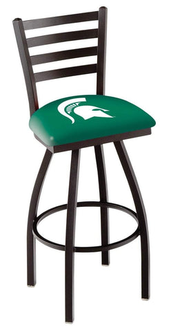Michigan State Spartans HBS Ladder Back High Top Swivel Bar Stool Seat Chair - Sporting Up