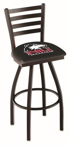 Kaufen Sie Northern Illinois Huskies HBS Barhocker mit Leiter und Rückenlehne, hoch oben und drehbar, Sitzstuhl – sportlich