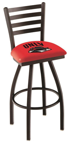 Unlv rebels hbs échelle rouge dossier haut pivotant tabouret de bar chaise de siège - sporting up