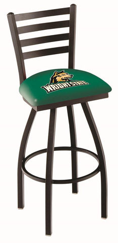 Shop Wright State Raiders HBS Ladder Back High Top Swivel Bar Stool Seat Chair - Sporting Up