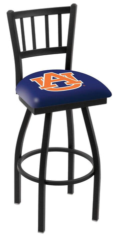 Shop Auburn Tigers HBS Navy "Jail" Back High Top Swivel Bar Stool Seat Chair - Sporting Up