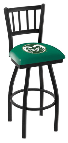 Shop Colorado State Rams HBS "Jail" Back High Top Swivel Bar Stool Seat Chair - Sporting Up