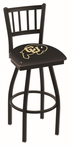 Colorado Buffaloes HBS "Jail" Back High Top Swivel Bar Stool Seat Chair - Sporting Up