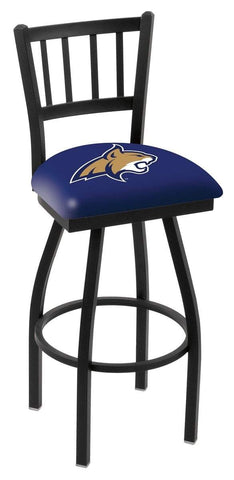 Shop Montana State Bobcats HBS "Jail" Back High Top Swivel Bar Stool Seat Chair - Sporting Up