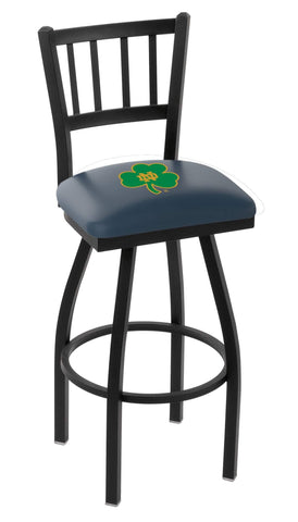 Notre dame luchando contra la silla de asiento del taburete de la barra trasera del trébol hbs irlandés "cárcel" - sporting up