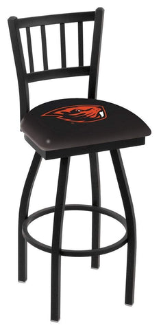 Oregon State Beavers HBS "Jail" Back High Top Swivel Bar Stool Seat Chair - Sporting Up