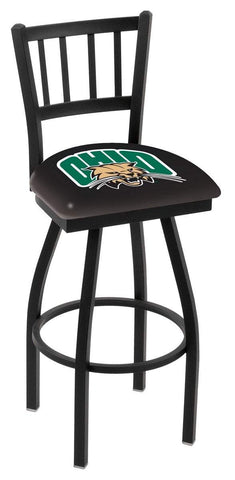 Ohio Bobcats HBS "Jail" Back High Top Swivel Bar Stool Seat Chair - Sporting Up