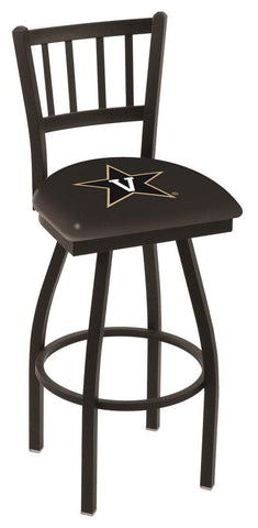 Vanderbilt commodores hbs "jail" respaldo alto giratorio bar taburete asiento silla - sporting up