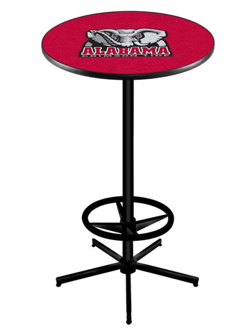 Taburete de bar Alabama Crimson Tide Holland co. mesa de pub de bar elefante negro - luciendo elegante