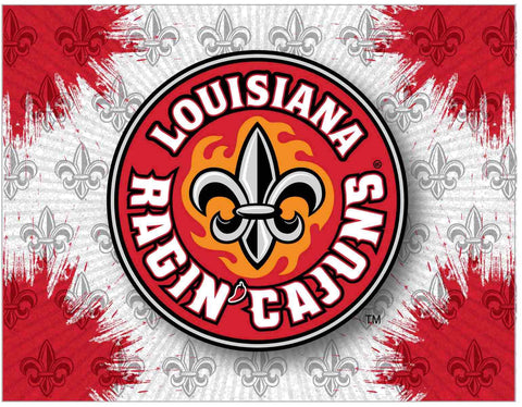 Louisiana-Lafayette Ragin Cajuns HBS Wand-Leinwand-Kunstdruck – sportlich
