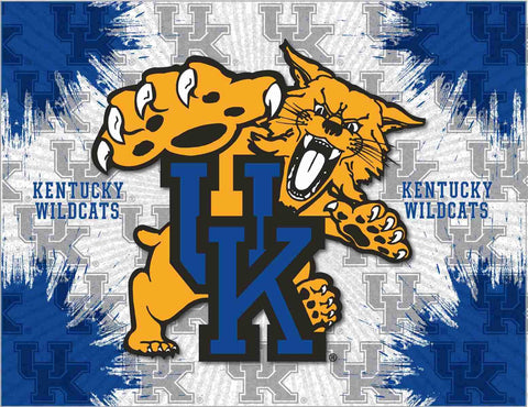 Kentucky wildcats hbs wildcat uk pared lienzo arte imagen impresión - sporting up