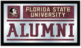 Florida State Seminoles Holland Bar Taburete Co. Espejo de ex alumnos (26" x 15") - Sporting Up