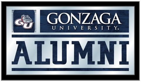 Gonzaga Bulldogs Holland Barhocker Co. Alumni-Spiegel (26" x 15") – Sporting Up