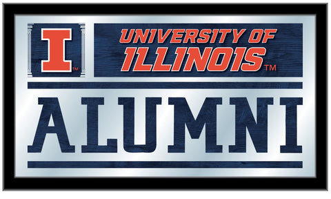 Handla Illinois Fighting Illini Holland Bar Stool Co. Alumni Mirror (26" x 15") - Sporting Up