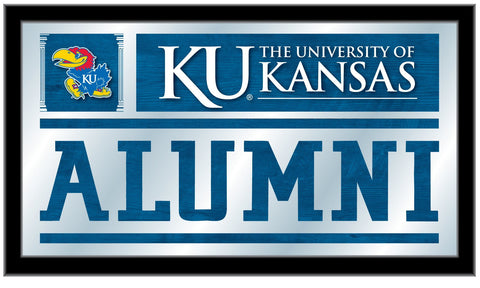Kansas Jayhawks Holland Barhocker Co. Alumni-Spiegel (26" x 15") – Sporting Up