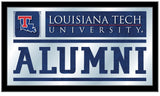 Louisiana Tech Bulldogs Holland Bar Taburete Co. Espejo para ex alumnos (26" x 15") - Sporting Up