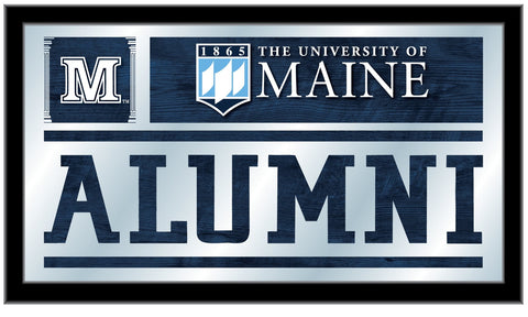 Maine Black Bears Holland Bar Stool Co. Alumni Mirror (26" x 15") - Sporting Up