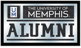 Memphis Tigers Holland Bar Taburete Co. Espejo para ex alumnos (26 "x 15") - Sporting Up