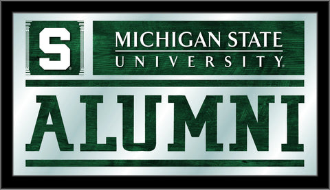 Michigan State Spartans Holland Bar Tabouret Co. Miroir des anciens (26" x 15") - Sporting Up